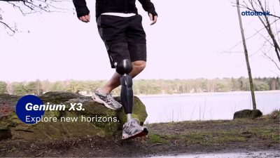 Genium X3 - протез колінного суглоба, виробник компанія Ottobock