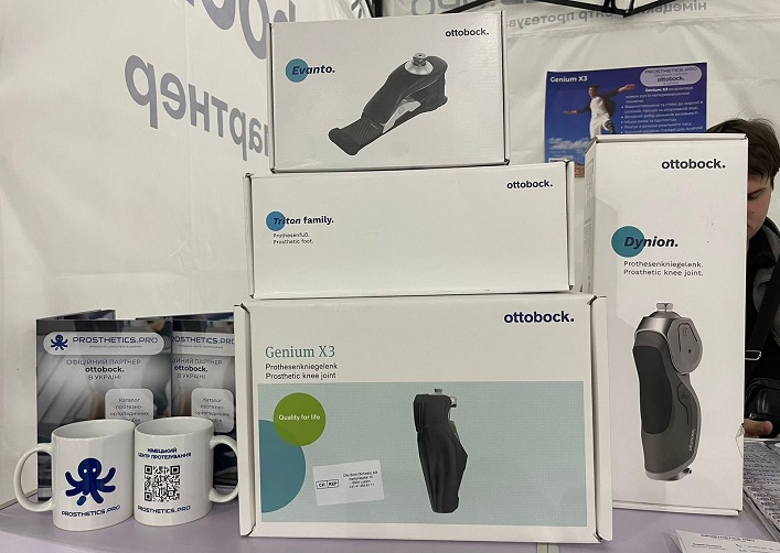 Протезні вироби компанії Ottobock від Центру протезування Prosthetics.Pro
