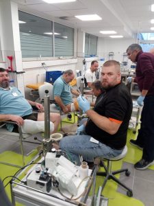 Технік протезист компанії PROSTHETICS.PRO Андрій Щерба на навчанні у Ottobock, Німеччина Технік протезист компанії PROSTHETICS.PRO Андрій Щерба на навчанні у Ottobock, Німеччина